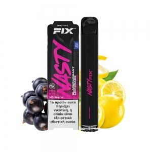 Ηλεκτρονικό τσιγάρο μιας χρήσης NASTY AIR FIX 2ml WICKED HAZE Blackcurrant Lemonade 20mg (φραγκοστάφυλο με λεμονάδα)