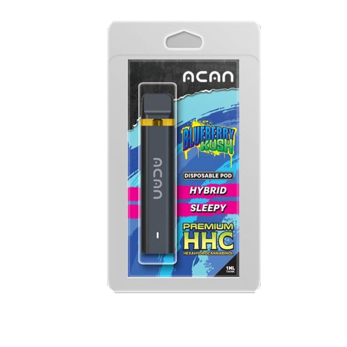 HHC Disposable Vape Blueberry Kush 1ML – ACAN