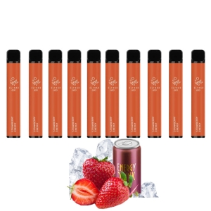 Προσφορα 10 Τεμαχια Strawberry Energy 2ml 20mg nicotine – ELF BAR